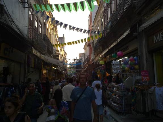 Rua da Alfândega, no Rio de Janeiro - RJ